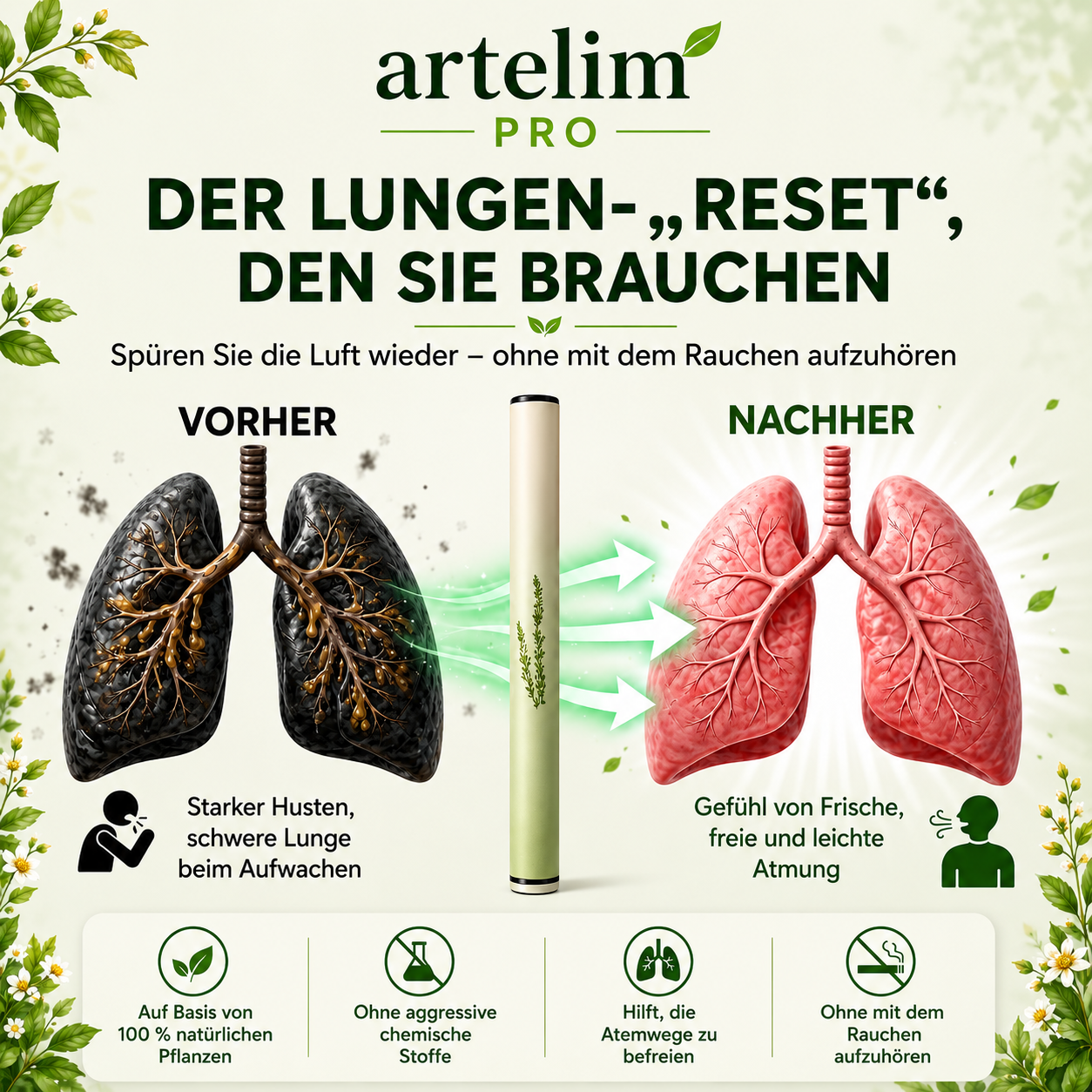 Artelim - Začněte svou kúru pro regeneraci plic